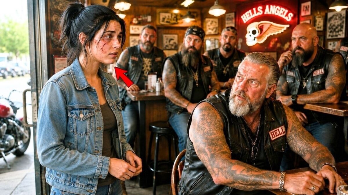 “I’ll Work for Anything…” She Told the Bikers — Then They Learned Who She Really Was 
