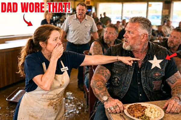 “My Dad Wore That Same Patch!” — Hells Angels Freeze After the Waitress’ Shocking Words