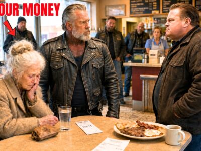 A Greedy Nephew Took the Widow’s Cash – Hells Angels Made Him Serve Her Table