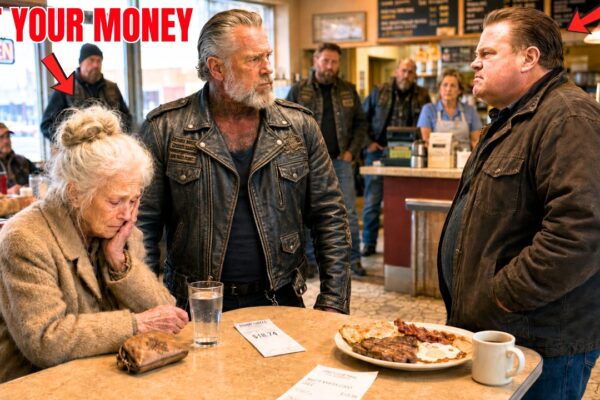 A Greedy Nephew Took the Widow’s Cash – Hells Angels Made Him Serve Her Table