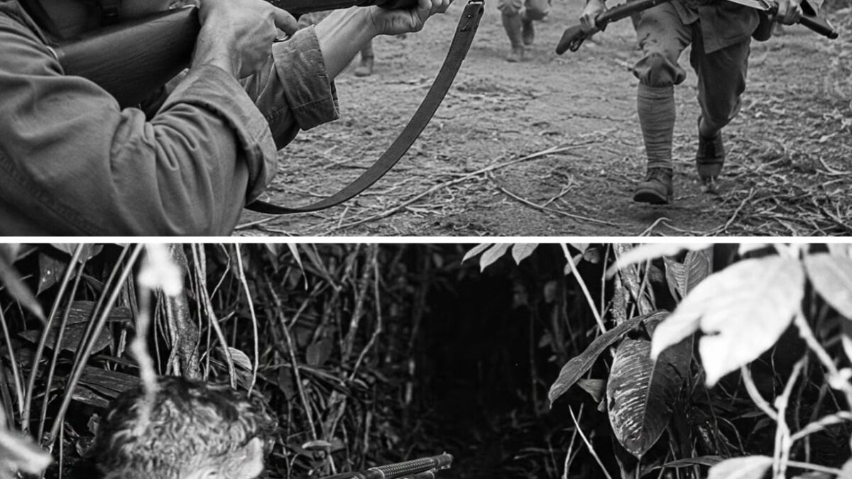 Japanese INFANTRY Never Expected 12-Gauge American Shotguns in the Assault 