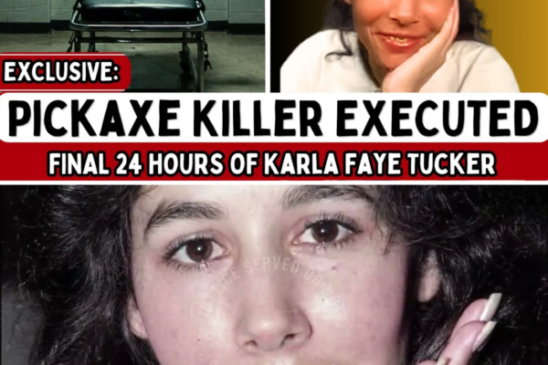JUST IN: FINAL HOURS Texas Executes Pickaxe Killer Karla Faye Tucker — “I’m Ready to Die”