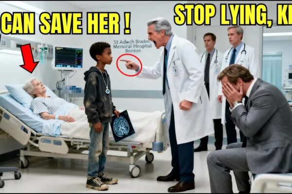 Billionaire Cries as Doctors Say His Mom Can’t Be Saved — Until a Homeless Black Boy Steps In