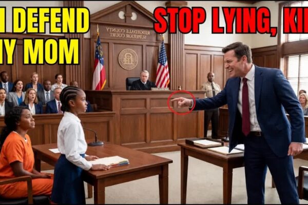 9 Year Old Black Girl Tells Judge ‘I’ll Defend My Mom’ — Her First Question Makes the Jury Gasp