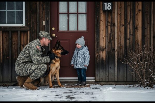 “Sir, My Mom Didn’t Wake Up…” the Little Girl Said — A Navy SEAL and His K9 Followed Her 