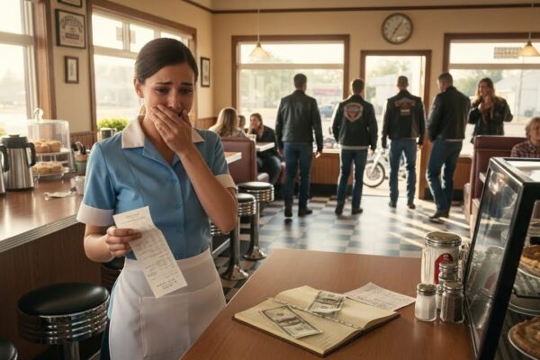 A Waitress Broke Down in Tears — What the Bikers Did Next Left Everyone Silent 