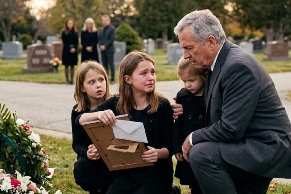 Grandfather Opens Rose’s Hidden Envelope After Daughter’s Funeral Secret