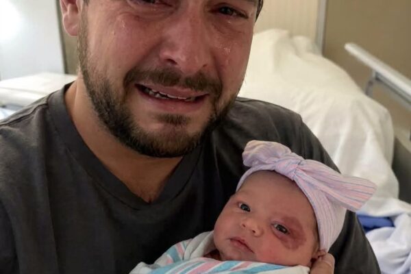 “I Was Still Bleeding from an Emergency C-Section When My Husband Held Our Daughter for the First Time – His Face Went White, and the Question He Whispered Made My Blood Run Cold”
