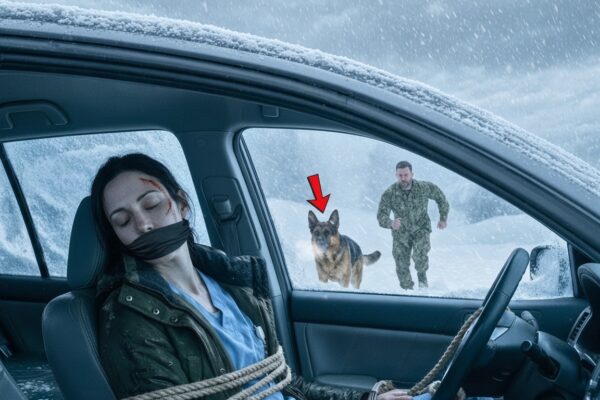 A Nurse Was Left to Freeze Inside a Wrecked Car—Until a Navy SEAL and His K9 Found Her
