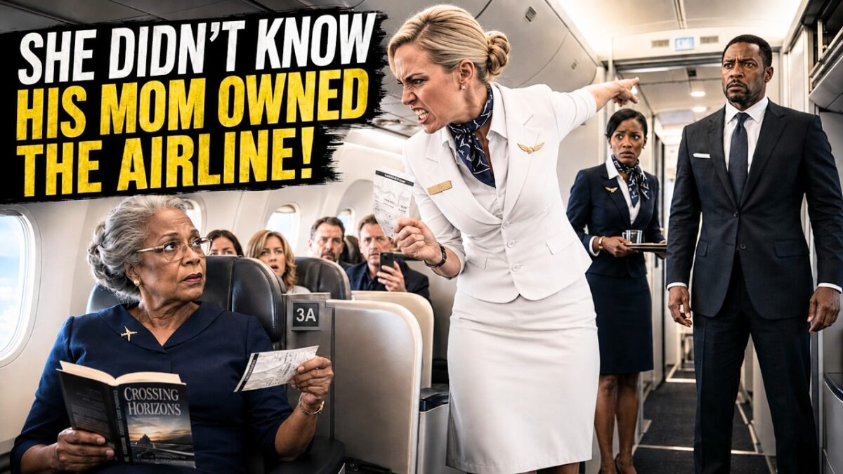 Attendant Removes Elderly Black Woman From First Class — Unaware She’s the Airline CEO’s Mother 