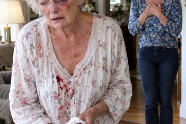I Came Home Early And Found My Injured Mother Eating Scraps While My Wife Laughed—Then I Promised She’d Have Nothing Left To Celebrate