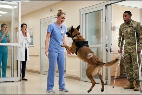 She Worked as a Quiet Nurse for Years — Then a Military Dog Recognized Her