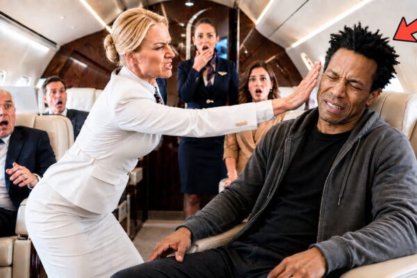 Flight Attendant Slaps Black Billionaire, 2 Minutes Later His Ruthless Revenge Strikes Back! 