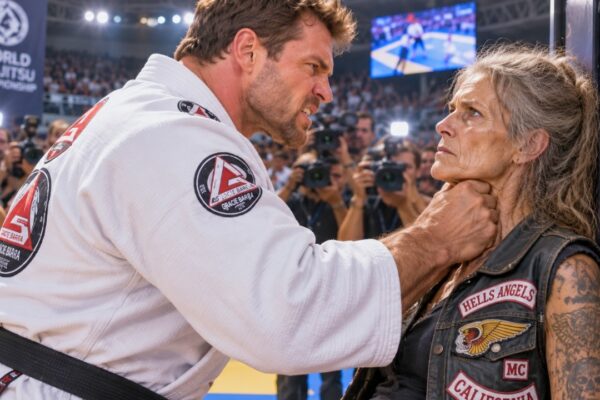 Old Woman Warned Him Three Times to Stop — 5 Seconds Later, They Found Out She Was Hells Angels