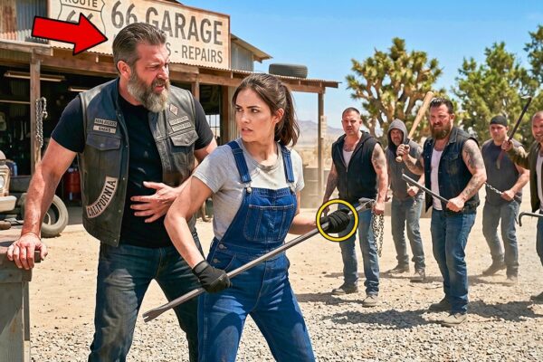 Girl Mechanic Saved a Biker From 6 Bullies in 8 Seconds—The Hells Angels Changed Her Life Forever