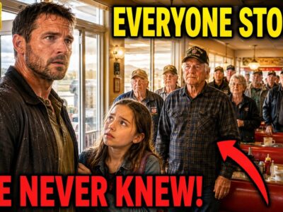 Single Dad Walked Into a Texas Diner With His Daughter—Every Veteran Suddenly Stood