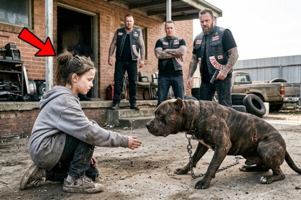 No One Could Calm the Hells Angels’ Pit Bull — Until a 9-Year-Old Homeless Girl Did