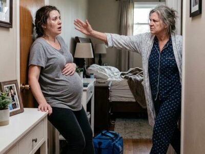 She Locked the Bathroom Door After I Gave Birth Alone