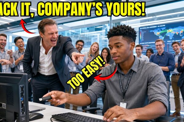 “Hack This and I’ll Sign Over My Company!” CEO Laughs at Black Intern — Pentagon Calls Next Morning