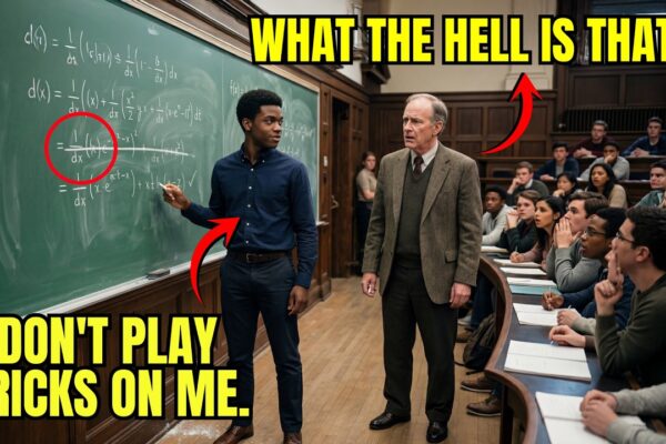 Professor Wrote Wrong Equation to Test Black Student — What Happened Next Shocked Class