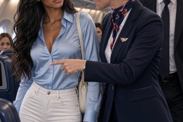 A Flight Attendant Humiliated a Black Girl in First Class, Questioning Her Seat and Treating Her Like She Didn’t Belong—Until Her CEO Father Boarded the Plane and the Entire Crew Realized Who She Really Was