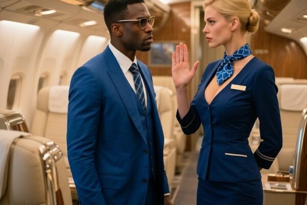 Black CEO Denied First-Class Meal Then Fires Entire Flight Crew After Landing!