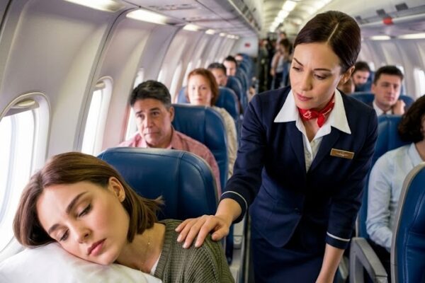 She Was Sleeping in 8AA — When the Captain Asked if Any Combat Pilots Were on Board