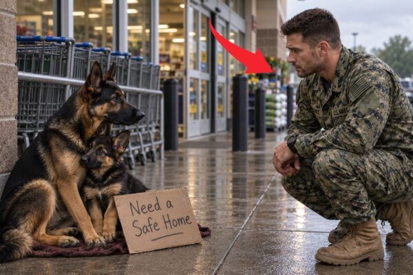 A Navy SEAL Saved a Mother Dog and Puppy — What He Found in Her Collar Changed Everything