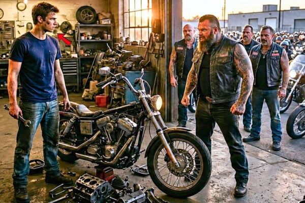 Teen Mechanic Fixed the Biker’s “Impossible” Bike—Hours Later, 255 Hells Angels Arrived 