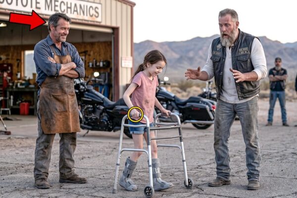 Poor Mechanic Gives Bikers Disabled Daughter a Miracle — Next Day 95 Hells Angels Changed his life 