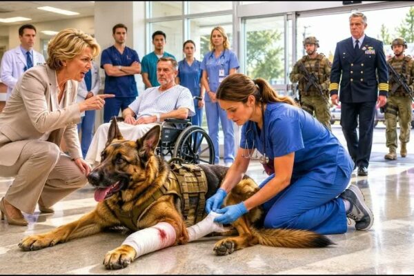 They Fired a Nurse for Saving a Military K9—Then Navy SEALs Stormed the Hospital and Revealed