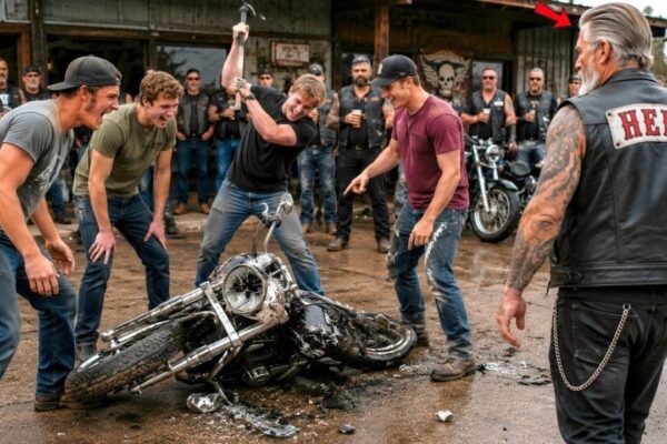 They Ruined His Harley for Fun — Minutes Later, Hells Angels Revealed Who He Really Was