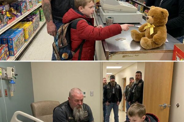 An Eight-Year-Old Boy Paid Fifty Cents a Week for a Teddy Bear — Then a Biker Learned Who Was Waiting for It