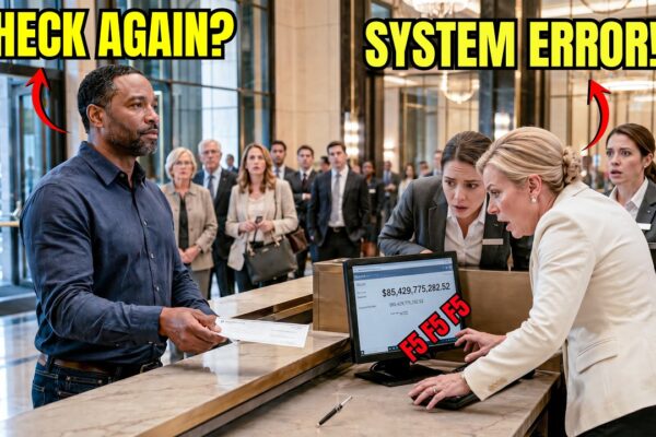Bank Manager Refused to Cash a Black Man’s Check 3 Times — His Balance Made Her Drop the Pen