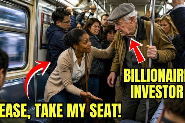 Black Woman Gives Her Subway Seat to Tired Old Man — Next Morning a Rolls-Royce Waits at Her Door