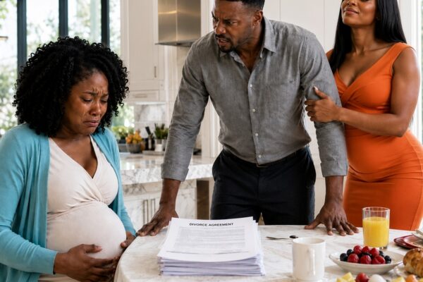“Unaware His Wife Carrying Twins Inherited A Billion Dollar Legacy, Husband Filed For Divorce  “