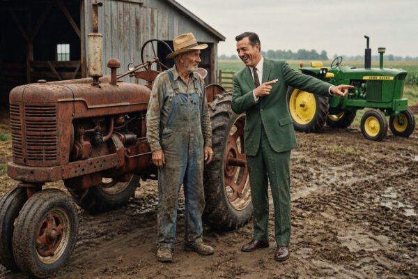 The John Deere Dealer Called Him a Fool for Refusing to Replace His Old Farmall, Laughing at the Rusty Tractor in His Shed—But Ten Years Later, While Other Farmers Lost Their Land, the Old Man Was Still Working His Own Farm
