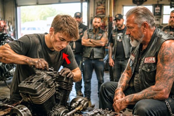 He Took the Job Nobody Wanted at a Hells Angels Garage — What Happened Next Shocked Him