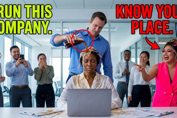 Coworkers Poured Soda on Black Woman — Didn’t Know Her Husband Was CEO Watching Cameras