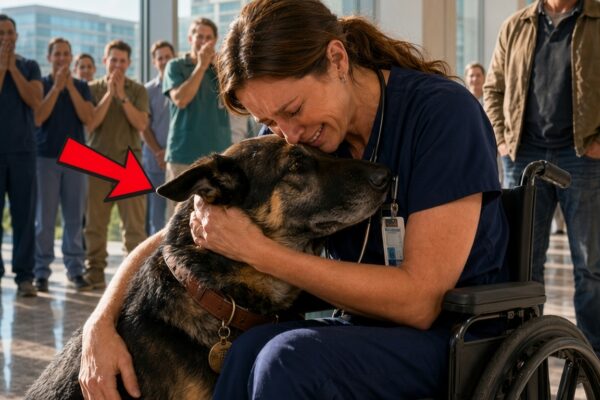 “The Injured Nurse Never Stopped Whispering Her K9’s Name—Then a Navy SEAL Walked Into the Hospital  “