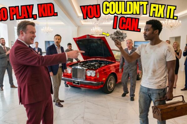 “No One Can Fix This Car for Under $200K,” the Dealer Laughed — Then the Black Boy Did It for $5