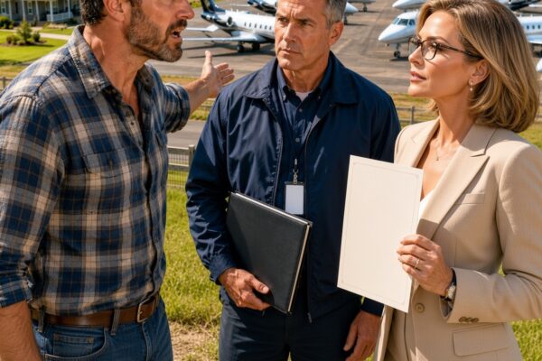 Twenty-One Private Jets Suddenly Landed on My Property After the HOA Claimed the Airstrip Was “Community Property,” But Their Confidence Vanished When FAA Officials Arrived and Started Asking Who Had Given Them Permission to Use My Land