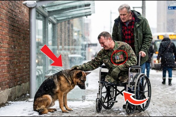 I Thought You Had Left Me Forever — A Soldier Breaks Down When He Finds His K9 at a Bus Stop!