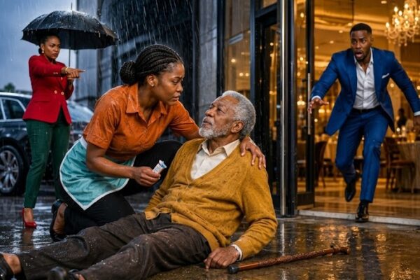Poor Waitress Saved an Old Stranger—Unaware He Was the Billionaire’s Father