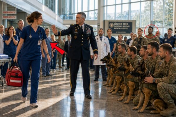 “Who Saved the 5 Military K9 Dogs? The Hospital Director Asked… ‘The Quiet Nurse.'”
