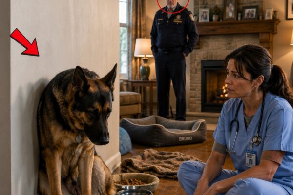 A Nurse Was Asked to Visit a Navy Admiral’s K9 — Until She Saw Him Staring at the Wall