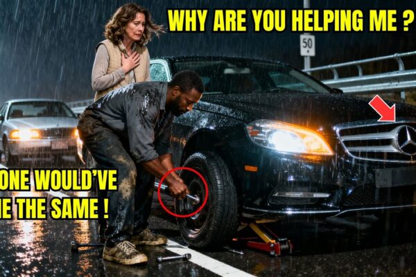 Black Dad Helped a Stranded Woman on Rainy Night — Not Knowing She Was The Judge Deciding His Future
