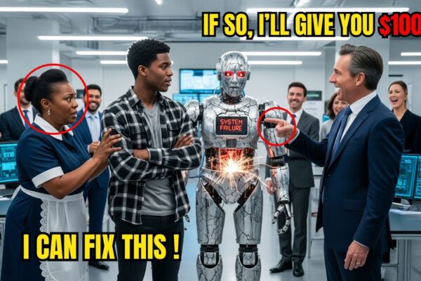 CEO Loses All Hope as $500M System Collapses — Until a Black Housekeeper’s Son Speaks Up