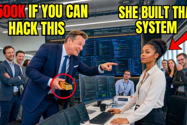 “$500K If You Hack This!” CEO Laughs at Black Intern — She’s the One Who Built It 3 Years Ago