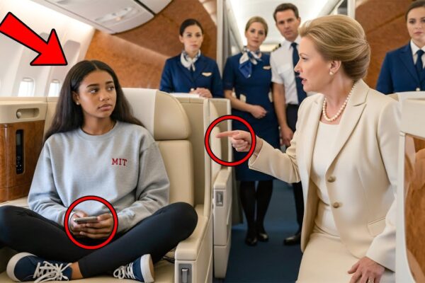 Passenger Complained About Black Girl in First Class — Little Did She Know Her Mom Owns the Airline.